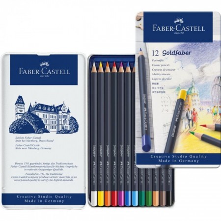 12-pieces Goldfaber Colour Pencil Set